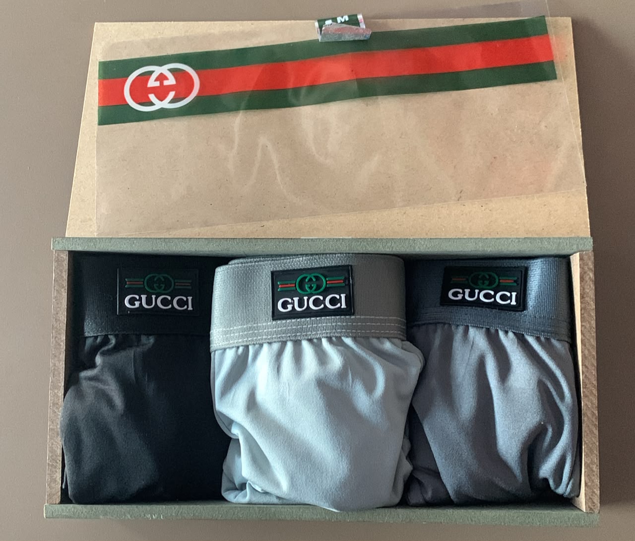 Kit Cuecas Gucci